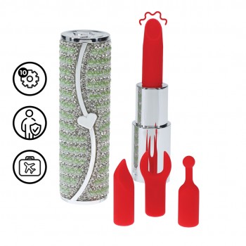 Candy - Lipstick Vibrator - Green