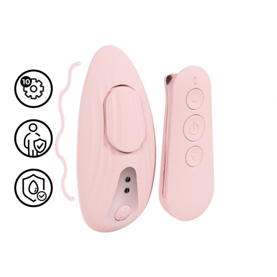 Céleste - Remote Control Panty Vib O Céleste da Loveline International, Coleção Paris, é um vibrador com 10 funções que se fixa magneticamente através da calcinha. Operando a menos de 50 dB, proporciona prazer discreto, com até 60 minutos de uso contínuo