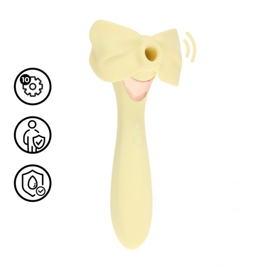 Darling é um vibrador versátil, mágico e em formato de cetro, com 15 funções, projetado para encantar seus sentidos. Equipado com um motor F1 avançado e a tecnologia AirTap®, ele vem com cinco cabeças intercambiáveis, ca