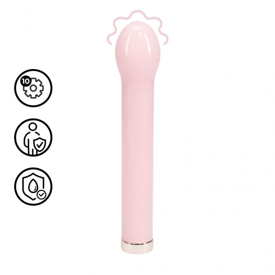 Apresentamos o Vibrador de Vidro em Formato de Bulbo da Loveline, um vibrador de vidro suave projetado para uma estimulação confortável e precisa. O formato arredondado do bulbo permite uma exploração delicada e controla