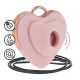 Luvie é um vibrador fofo em formato de coração que também funciona como um colar estiloso. Com 15 funções, impulsionado por um motor F1 avançado e um motor com tecnologia AirTap®, oferece sensações de vibração e sucção (