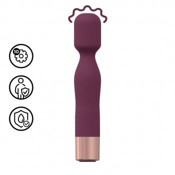 Mini Classic Wand Vibrator - Burgundy