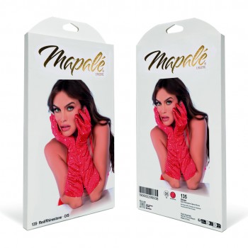 Satin Opera Gloves Brilhantes
