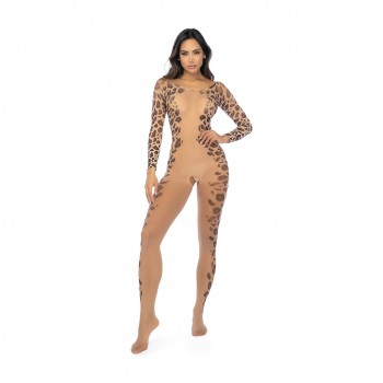 Leopard Bodystocking 