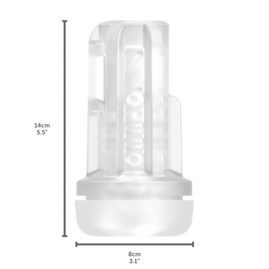 Leve o prazer com o Raven a um novo patamar com esta capa intercambiável de TPE texturizada. O material macio e seguro para o corpo, o TPE, oferece uma sensação realista, enquanto as texturas internas proporcionam uma va
