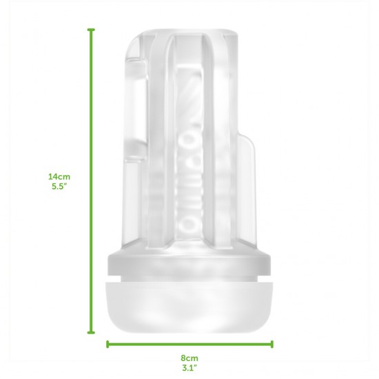 Leve o prazer com o Ayla a um novo patamar com esta capa intercambiável de TPE texturizada. O material macio e seguro para o corpo, o TPE, oferece uma sensação realista, enquanto as texturas internas proporcionam uma var