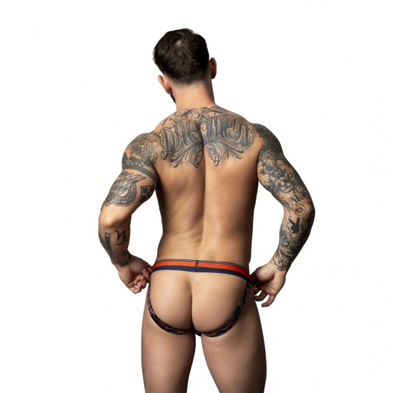 A cueca jockstrap da Male Power Underwear oferece conforto para o dia a dia em um modelo estiloso e com ótima sustentação, disponível para atacado em modal. Confecionada em tecido modal ultra macio com estampa marmorizad