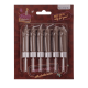 6 Velas Penis cor sortida