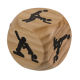 Dado Madeira Kamasutra 6x6 cm