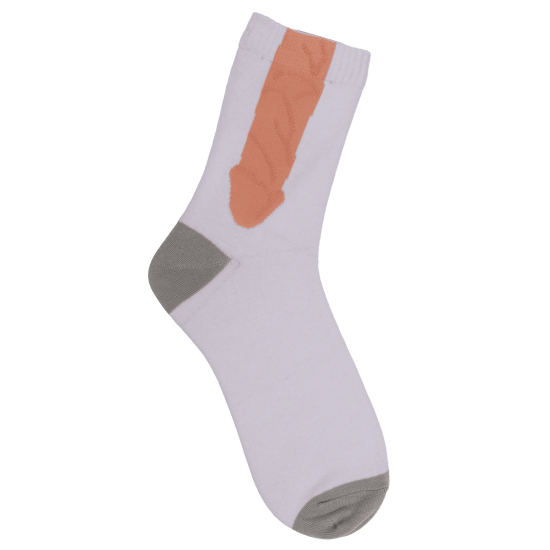 Meias Brancas Penis OS