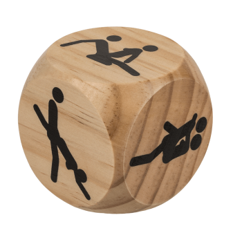 Dado Madeira Kamasutra 6x6 cm