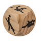 Dado Madeira Kamasutra 6x6 cm
