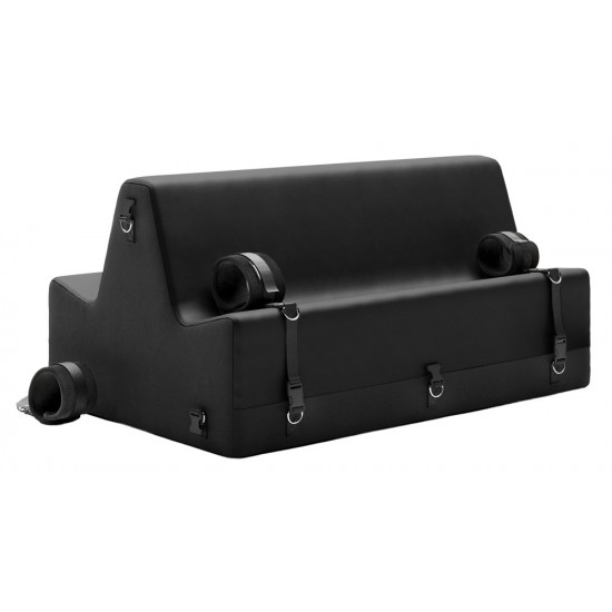 Brincadeiras sensuais, mas confortáveis!O Banco de Bondage Steed da Liberator inclui uma venda, algemas e tornozeleiras. Este banco exclusivo se encaixa discretamente em qualquer ambiente. Seu formato ergonômico proporci
