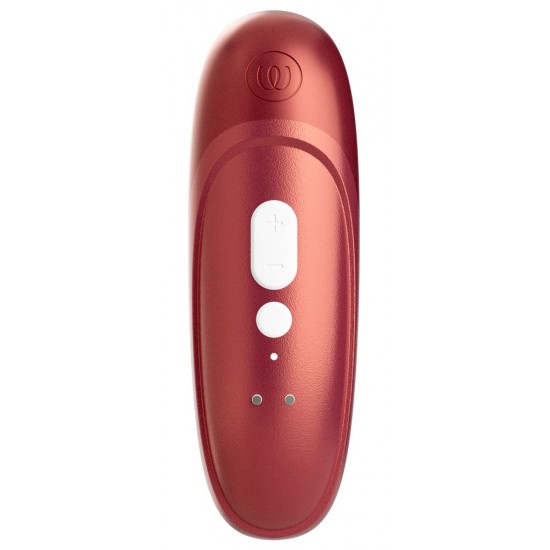 Pulsador compacto e fácil de segurarPerfeito para iniciantes no WomanizerTecnologia Pleasure Air para o clitóris11 níveis de intensidadeFácil de usarSilencioso como um sussurroImpermeávelRecarregável - inclui um cabo USB