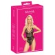 Body Lace L/XL Corpo em estilo exclusivoFeito inteiramente de renda delicadaLaço de cetim que valoriza a cintura e pode ser amarradoAlças ajustáveisMacio e elástico para um ajuste confortável Um estilo exclusivo feito de renda delicada