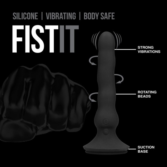 Feito de silicone seguro para o corpo, este brinquedo poderoso foi projetado para penetrar fundo e com força. As esferas giratórias internas se torcem e friccionam a cada movimento, proporcionando uma estimulação interna