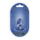 Anal Plug Suave Silicone - S - Metallic Blue O Plug Anal Pequeno Ouch! de 6,5 cm, com sua linda cor metálica, é único. Seja sozinho ou com seu parceiro, explore novos prazeres com estes lindos plugs de silicone macio Ouch!