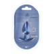 Anal Plug Suave Silicone - M - Metallic Blue O Plug Anal Médio Ouch! de 3,1'' / 7,9 cm, com sua linda cor metálica, é único. Seja sozinho ou com seu parceiro, explore novos prazeres com estes lindos plugs de silicone macio Ouch!