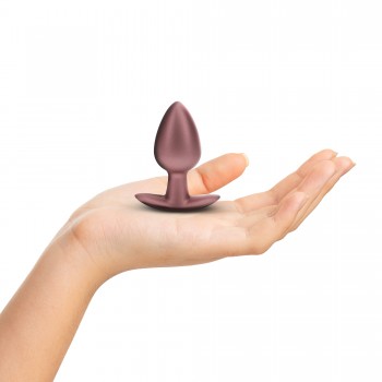Anal Plug Suave Silicone - M - Rose Gold