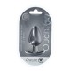 O Plug Anal Grande Ouch! de 3,5'' / 8,9 cm, com sua linda cor metálica, é único. Seja sozinho ou com seu parceiro, explore novos prazeres com estes lindos plugs de silicone macio Ouch!