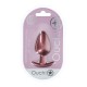O Plug Anal Grande Ouch! de 3,5'' / 8,9 cm, com sua linda cor metálica, é único. Seja sozinho ou com seu parceiro, explore novos prazeres com estes lindos plugs de silicone macio Ouch!