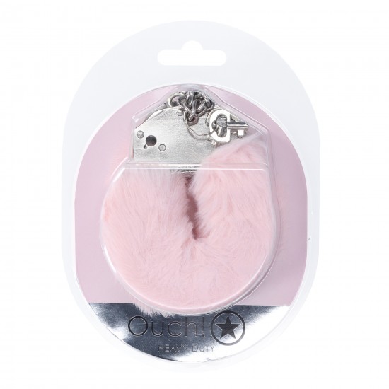Algemas macias e resistentes - Rosa Incremente seus momentos íntimos com estas algemas lúdicas e resistentes, perfeitas para adicionar emoção e diversão às suas aventuras no quarto. As algemas possuem um mecanismo de travamento seguro com um botão de liber