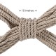 Entre no jogo de bondage, dominante (ou submisso) e mergulhe em um mundo totalmente novo e emocionante com esta corda resistente de inspiração japonesa. Esta corda de 10 metros de comprimento é sensual, sedosa e fácil de