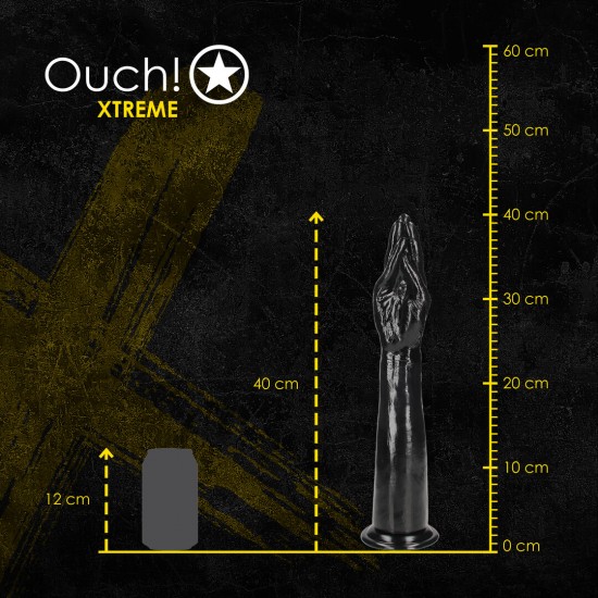 Helping Hand é um dildo em formato de mão com antebraço, fabricado na Europa, ideal para fisting extremo, perfeito para uma experiência ousada e sem concessões. Possui um design realista, estrutura semirrígida com leve f