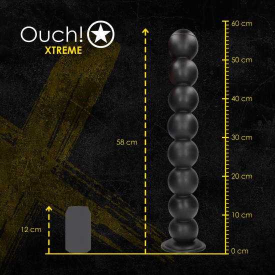 Balls of Lust é um plug anal de tamanho generoso, fabricado na Europa, com um design exclusivo caracterizado por oito esferas interligadas do mesmo diâmetro, projetado para proporcionar uma estimulação contínua e envolve