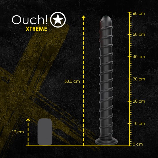 Pole of Power é um plug anal de tamanho generoso, fabricado na Europa, perfeito para quem busca intensidade incomparável. Seu design em espiral contínua envolve e proporciona sensações profundas e irresistíveis a cada mo