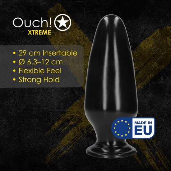 Mega X é um plug anal de tamanho generoso, fabricado na Europa, projetado para verdadeiros apreciadores. Com seu design imponente e sinuoso, o Mega X é perfeito para quem busca uma estimulação intensa e envolvente. A pon