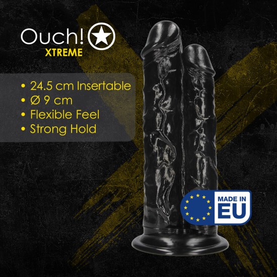 O Double Titan é um dildo duplo realista de tamanho generoso, fabricado na Europa e projetado para quem busca uma experiência intensa e envolvente. Cada detalhe foi cuidadosamente pensado: seu design com veias na superfí