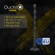 Chain Reaction é um plug anal de tamanho generoso, fabricado na Europa, que promete uma experiência profunda e intensa. Seu design exclusivo, com um longo cordão de contas e ponta arredondada, foi projetado para proporci