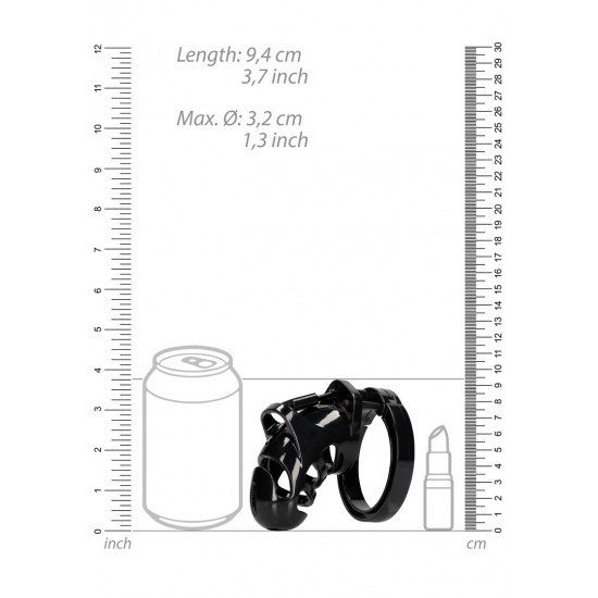 Leve suas brincadeiras BDSM para o próximo nível! Controlar ou ser controlado, eis a questão! As gaiolas de castidade Man|Cage são fabricadas em policarbonato de alta qualidade, um material muito leve, durável e hipoaler