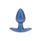 Anal Plug Suave Silicone - S - Metallic Blue O Plug Anal Pequeno Ouch! de 6,5 cm, com sua linda cor metálica, é único. Seja sozinho ou com seu parceiro, explore novos prazeres com estes lindos plugs de silicone macio Ouch!