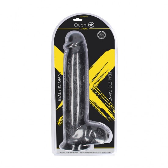 O Realistic Giant é um dildo realista de tamanho generoso, fabricado na Europa, projetado para proporcionar uma experiência extrema e envolvente. Cada detalhe foi cuidadosamente pensado: o corpo imponente, com veias na s