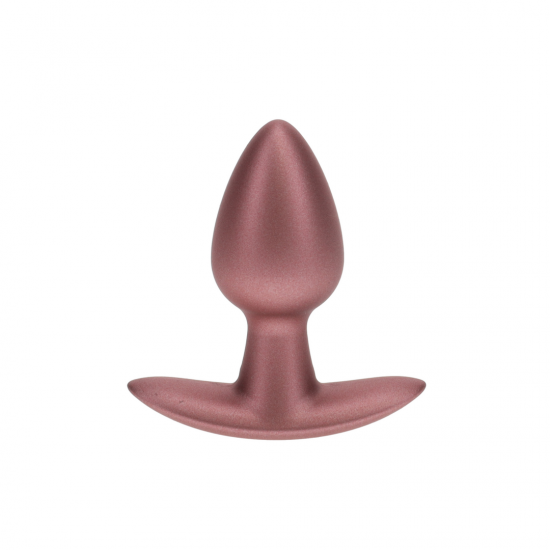 O Plug Anal Pequeno Ouch! de 6,5 cm, com sua linda cor metálica, é único. Seja sozinho ou com seu parceiro, explore novos prazeres com estes lindos plugs de silicone macio Ouch!