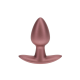 O Plug Anal Pequeno Ouch! de 6,5 cm, com sua linda cor metálica, é único. Seja sozinho ou com seu parceiro, explore novos prazeres com estes lindos plugs de silicone macio Ouch!
