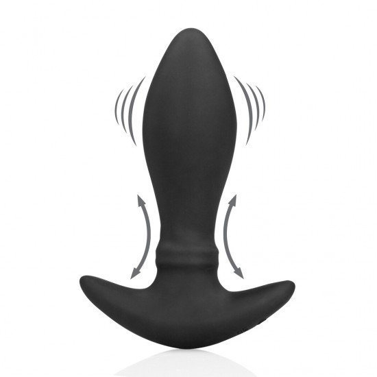 Feito de silicone seguro para o corpo, este brinquedo poderoso foi projetado para dilatar seu ânus enquanto proporciona vibrações profundas e intensas. O formato cônico facilita a inserção confortável antes de proporcion