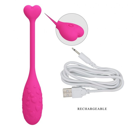 Desfrute de prazer em qualquer lugar com este vibrador em formato de ovo incrivelmente discreto e controlado por aplicativo. Este vibrador oval é ideal para preliminares e estimulação durante o dia. Leve sua vida amorosa