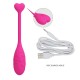 Desfrute de prazer em qualquer lugar com este vibrador em formato de ovo incrivelmente discreto e controlado por aplicativo. Este vibrador oval é ideal para preliminares e estimulação durante o dia. Leve sua vida amorosa