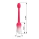 O vibrador em formato de ovo é feito de silicone totalmente à prova d'água para facilitar a limpeza, além de proporcionar diversão intensa e molhada no chuveiro ou na banheira, usando o seu telemóvel ou o do seu par