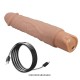 Este vibrador realista proporciona um prazer incrível para ela! Parece um pênis de verdade, é longo e grosso, com um motor potente e uma glande realista. Possui um design e funções simples e clássicas, é recarregável via