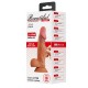 Com um formato perfeito, este dildo curvo realista possui um arco pronunciado, ideal para estimulação do ponto G, proporcionando uma massagem incrível no seu ponto sensível com facilidade. Com o comprimento perfeito, des