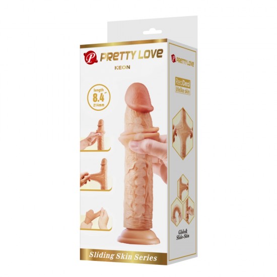 Mais um fantástico realista da nossa linha de brinquedos sexuais, feito de material TPR com design que imita a pele humana e possui um núcleo com textura de vértebras. Este dildo super realista em formato de pênis tem um
