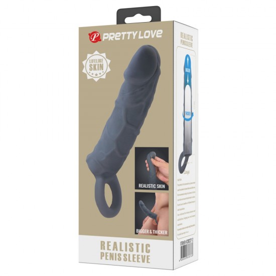 A manga de aumento peniano Spearhead adiciona espessura extra a qualquer pênis. Impressione sua parceira e prolongue o prazer por horas com maior resistência. Com a faixa envolvendo os testículos, você estenderá a ejacul