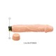 Brinquedos adultos de luxo de alta qualidade para todos os tipos de corpo e sensações. Este vibrador possui um vibrador realista com uma cabeça proeminente e uma haste com veias que produz estimulação extra. Bateria