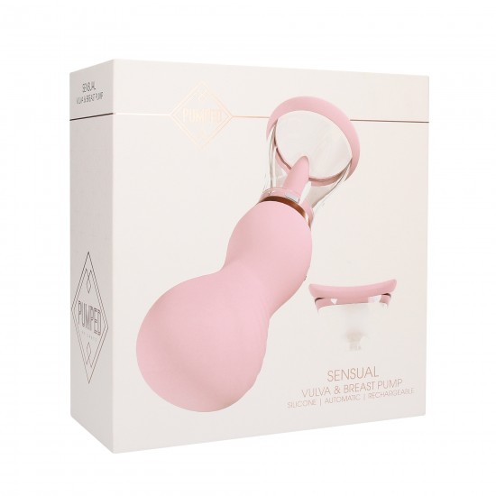 Sensual - Bomba de Vulva e Seios recarregável - Rosa Bombeie para aumentar o volume e garantir que suas áreas sensíveis estejam com a melhor aparência possível com a bomba SENSUAL Vulva & Breast da Shots. Esta bomba de alta qualidade usa sucção a vácuo rápida e eficien