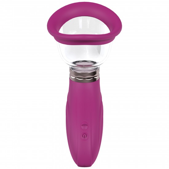 Bombeie para aumentar o volume e garantir que suas áreas sensíveis estejam com a melhor aparência possível com a DELIGHTFUL Vulva & Breast Pump da Shots. Esta bomba de alta qualidade usa sucção a vácuo rápida e efici