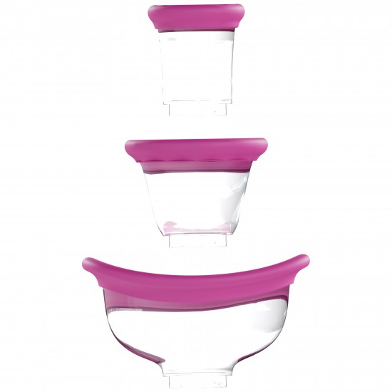 Bombeie para aumentar o volume e garantir que suas áreas sensíveis estejam com a melhor aparência possível com a DELIGHTFUL Vulva & Breast Pump da Shots. Esta bomba de alta qualidade usa sucção a vácuo rápida e efici